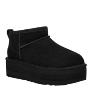 Platform Mini Suede Boots